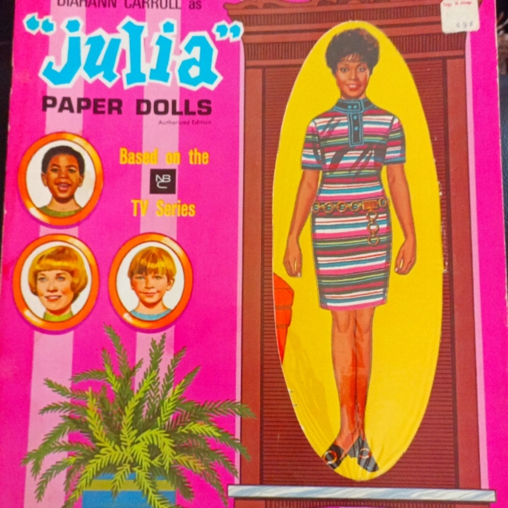 Vintage paper dolls,"JULIA"